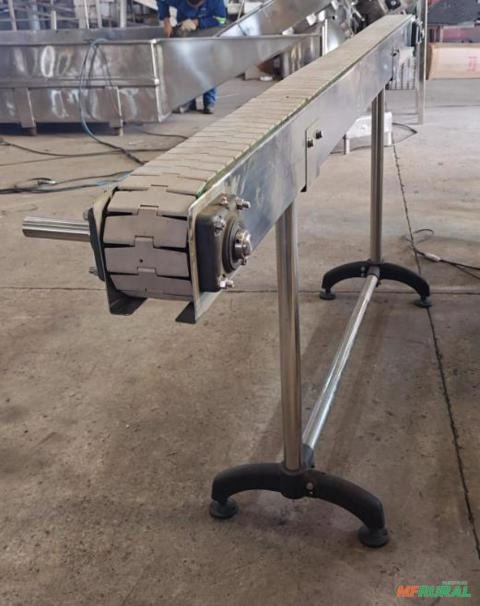 Esteiras Transportadoras Industriais – Inox ou Aço Carbono Imagem Esteiras Transportadoras Industriais – Inox ou Aço Carbono