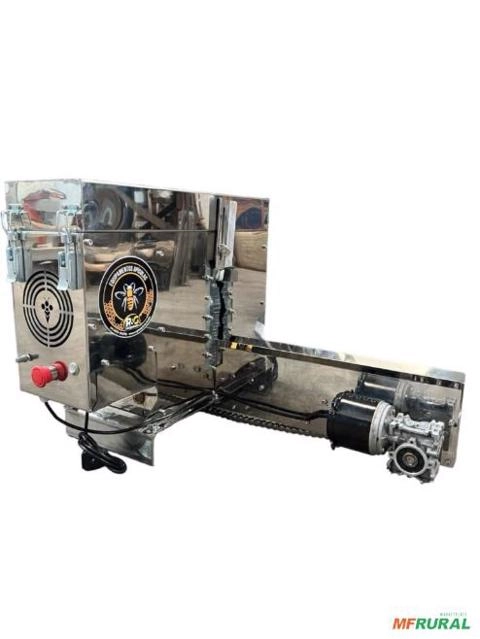 Desoperculadora Elétrica Alimentação Automática | Produtividade de 600 Quadros/hora Imagem Desoperculadora Elétrica Alimentação Automática | Produtividade de 600 Quadros/hora