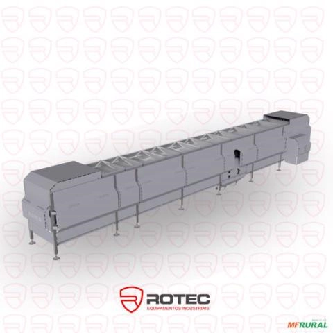 Mesa transportadora de vísceras Imagem Mesa transportadora de vísceras