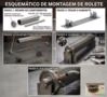 Kit de 200 Mancais Para Rolete de Esteira de Grãos Imagem Kit de 200 Mancais Para Rolete de Esteira de Grãos