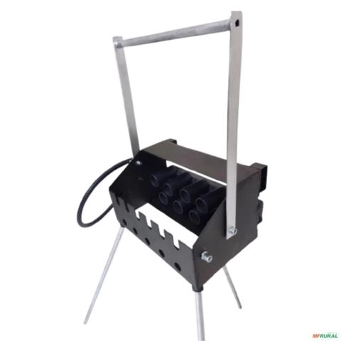 Aquecedor / Flambador / Fogareiro / Forja para Marca de Gado – 6 Marcadores Imagem Aquecedor / Flambador / Fogareiro / Forja para Marca de Gado – 6 Marcadores