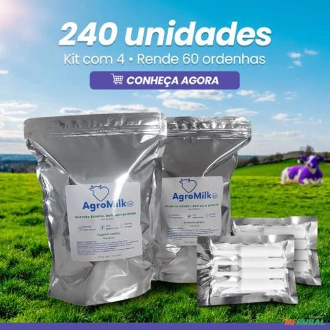 Biqueiras Estéreis para Ordenha - 240 Unidades (Rende 60 Ordenhas) Imagem Biqueiras Estéreis para Ordenha - 240 Unidades (Rende 60 Ordenhas)