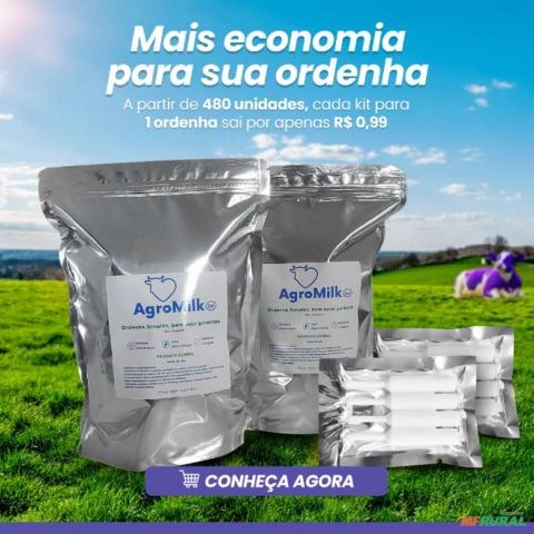 Biqueiras Estéreis para Ordenha - 960 Unidades (Rende 240 Ordenhas) Imagem Biqueiras Estéreis para Ordenha - 960 Unidades (Rende 240 Ordenhas)