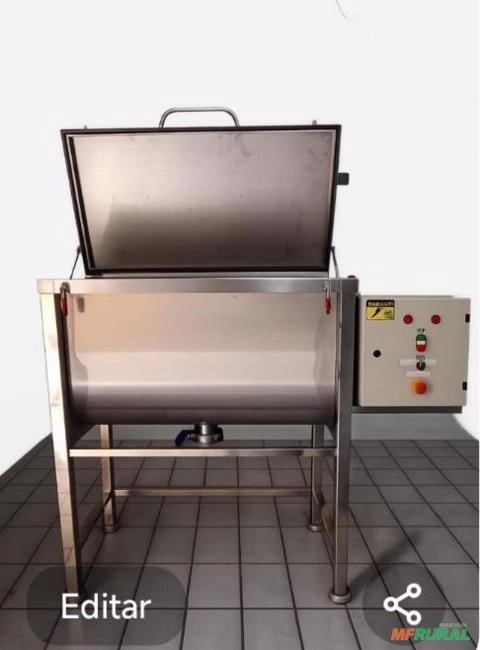 MISTURADOR INDUSTRIAL PARA PÓS- TIPO HELICOIDAL- Imagem MISTURADOR INDUSTRIAL PARA PÓS- TIPO HELICOIDAL-