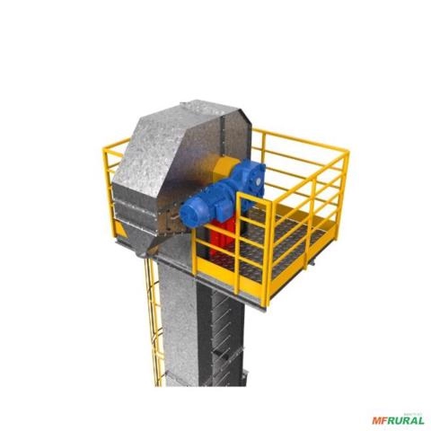Elevador de Canecas Sementes ES-40 - Silomax Imagem Elevador de Canecas Sementes ES-40 - Silomax