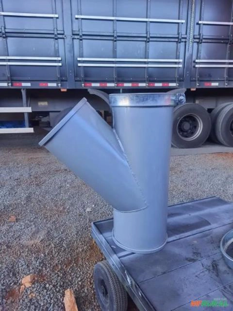 Amortecedor para Tubulações de Grãos 150 mm Imagem Amortecedor para Tubulações de Grãos 150 mm