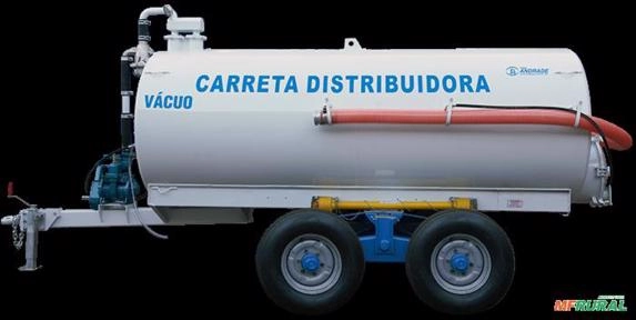 Carreta Distribuidora Vácuo CTDV Imagem Carreta Distribuidora Vácuo CTDV