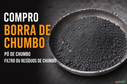 Compro Borra de Chumbo, Pó de Chumbo e Resíduos Imagem Compro Borra de Chumbo, Pó de Chumbo e Resíduos