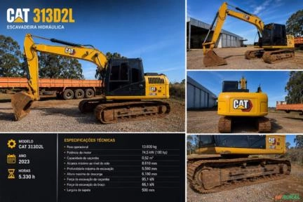 CAT 313 D2L 2023 Imagem CAT 313 D2L 2023