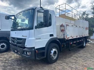 CAMINHÃO COMBOIO MERCEDES ATEGO 1419 CL | ANO: 2021 | KM: 125.000 Imagem CAMINHÃO COMBOIO MERCEDES ATEGO 1419 CL | ANO: 2021 | KM: 125.000