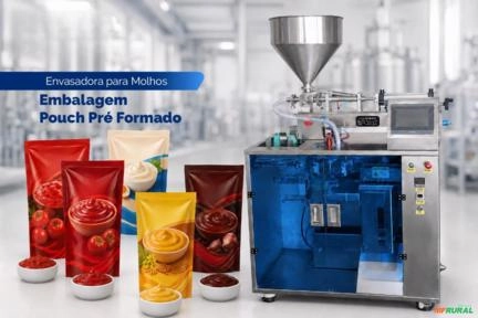 Envasadora Automática de Pouch para Molhos Imagem Envasadora Automática de Pouch para Molhos