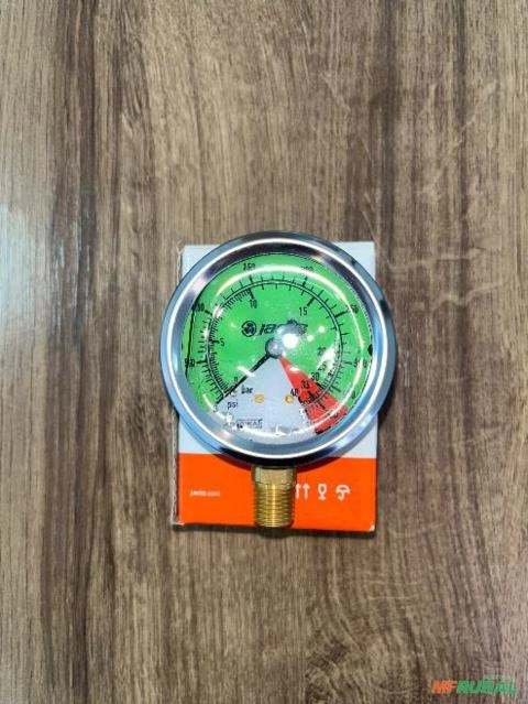 MANÔMETRO 580 PSI ORIGINAL JACTO 551945 Imagem MANÔMETRO 580 PSI ORIGINAL JACTO 551945