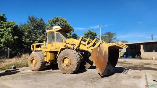 Pá carregadeira Caterpillar 966-R cabinada Imagem Pá carregadeira Caterpillar 966-R cabinada