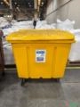 Container De Lixo 1000 Litros Plástico Resistente suporta até 400KG Imagem Container De Lixo 1000 Litros Plástico Resistente suporta até 400KG