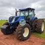Trator New Holland T7.260 (Ano 2021) com 2.282 horas com Piloto Automático - DUPLADO Imagem Trator New Holland T7.260 (Ano 2021) com 2.282 horas com Piloto Automático - DUPLADO