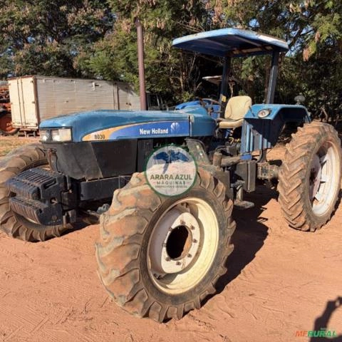 Trator New Holland 8030 (Ano 2008) com 2.076 horas / Potencia: 122cv / Sem Cabine Imagem Trator New Holland 8030 (Ano 2008) com 2.076 horas / Potencia: 122cv / Sem Cabine