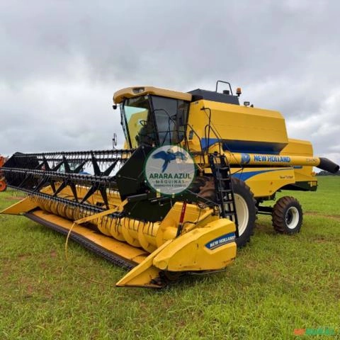 Colheitadeira New Holland TC 5090 (Ano 2018) - Plataforma de 25 Pés - 1.675 horas de rotor Imagem Colheitadeira New Holland TC 5090 (Ano 2018) - Plataforma de 25 Pés - 1.675 horas de rotor
