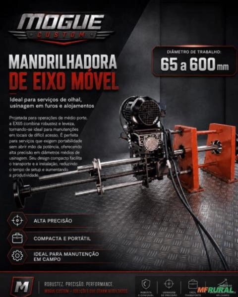 Mandrilhadora Portátil MC-600 Imagem Mandrilhadora Portátil MC-600