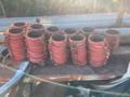 Canos de irrigação em Aço Zincado - Curvas, Válvulas, Redutores. Imagem Canos de irrigação em Aço Zincado - Curvas, Válvulas, Redutores.