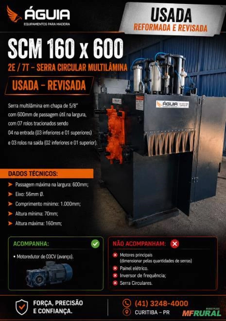 serra multilâmina SCM 160 X200 Imagem serra multilâmina SCM 160 X200