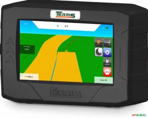 Tela GPS Agrícola Terris GT-500 Imagem Tela GPS Agrícola Terris GT-500