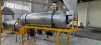 Linha de secagem/tostagem. Equipamento industrial em inox, pronto para uso. Imagem Linha de secagem/tostagem. Equipamento industrial em inox, pronto para uso.