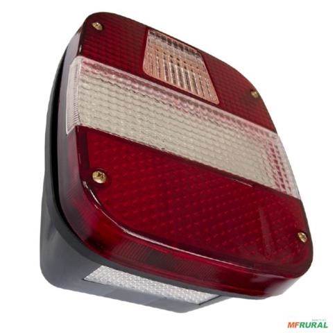 Lanterna Traseira Bicolor Ford / VW com Vigia - 20059 Imagem Lanterna Traseira Bicolor Ford / VW com Vigia - 20059