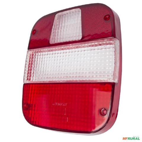 Lente Lanterna Bicolor Ford / VW com Pisca Cristal - 20061 Imagem Lente Lanterna Bicolor Ford / VW com Pisca Cristal - 20061