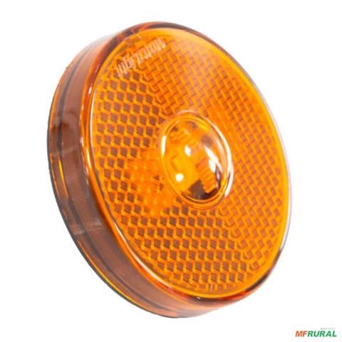 Lanterna Lateral LED Redonda Ø 65mm sem Suporte Tipo Randon com Fio Bivolt - 40568 Imagem Lanterna Lateral LED Redonda Ø 65mm sem Suporte Tipo Randon com Fio Bivolt - 40568
