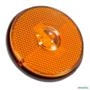 Lanterna Lateral LED Redonda Ø 88mm sem Suporte Tipo Randon Bivolt - 40587 Imagem Lanterna Lateral LED Redonda Ø 88mm sem Suporte Tipo Randon Bivolt - 40587