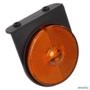 Lanterna Lateral LED Ø 88mm com Suporte Embutido Fio Âmbar - 40794 Imagem Lanterna Lateral LED Ø 88mm com Suporte Embutido Fio Âmbar - 40794