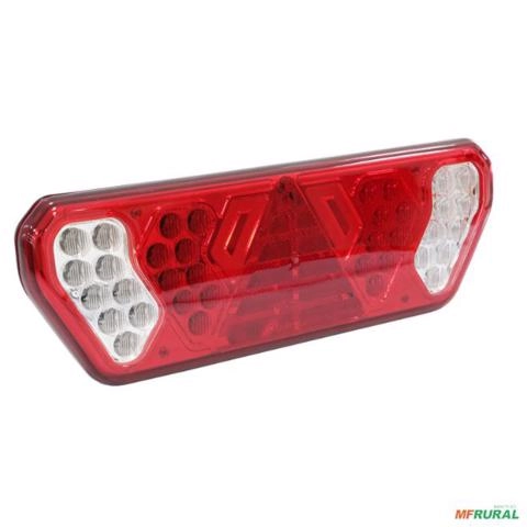 Lanterna Traseira LED Tipo Guerra Lado Direito 24V - 40849 Imagem Lanterna Traseira LED Tipo Guerra Lado Direito 24V - 40849