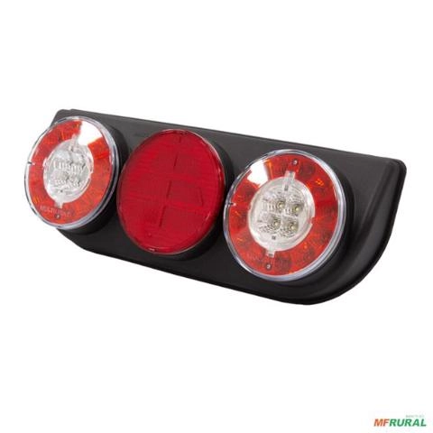 Lanterna Traseira Multipoint Light Guide LD 24V com Balizador - 40879 Imagem Lanterna Traseira Multipoint Light Guide LD 24V com Balizador - 40879