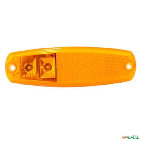 Lanterna Lateral LED Posição Marcopolo G7 Âmbar Bivolt - 50734 Imagem Lanterna Lateral LED Posição Marcopolo G7 Âmbar Bivolt - 50734