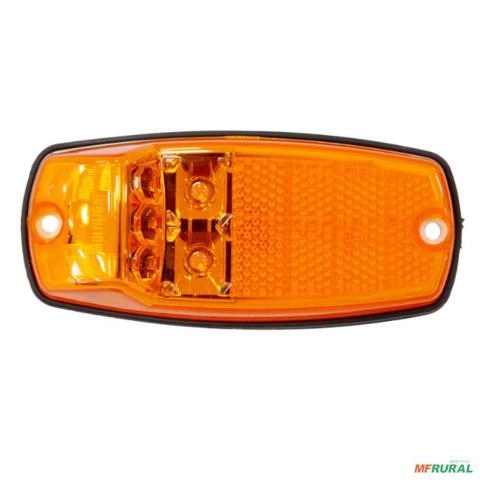 Lanterna Lateral Direcional Marcopolo G7 Âmbar 24V - 50798 Imagem Lanterna Lateral Direcional Marcopolo G7 Âmbar 24V - 50798