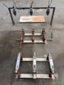 CONJUNTO SECCIONADOR TRIFÁSICO 15 KV Imagem CONJUNTO SECCIONADOR TRIFÁSICO 15 KV