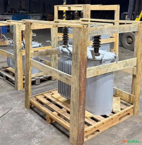 Transformador a óleo de 300kVA 13.8kV 380/220V - Convencional Padrão ABNT Imagem Transformador a óleo de 300kVA 13.8kV 380/220V - Convencional Padrão ABNT