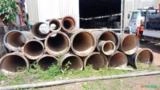 Compro tubos e materiais hidráulicos usados em ferro fundido Imagem Compro tubos e materiais hidráulicos usados em ferro fundido
