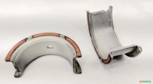 BRONZINA DE MANCAL CENTRAL 0,75 MWM D225/D226/D229 BC-314-P 0,75 1620 Imagem BRONZINA DE MANCAL CENTRAL 0,75 MWM D225/D226/D229 BC-314-P 0,75 1620