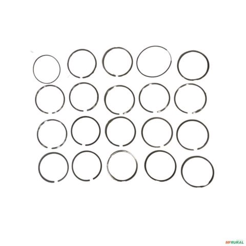 JOGO 6-CIL DE ANEIS MOTOR MB OM-352/314 STD 3 CANALETAS GCL-6414 STD 6-C 2703 Imagem JOGO 6-CIL DE ANEIS MOTOR MB OM-352/314 STD 3 CANALETAS GCL-6414 STD 6-C 2703