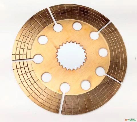 DISCO DE FREIO TRATOR FORD-NEW HOLLAND SERIE-30 E9NN2A 097BA / IMP 5878 Imagem DISCO DE FREIO TRATOR FORD-NEW HOLLAND SERIE-30 E9NN2A 097BA / IMP 5878