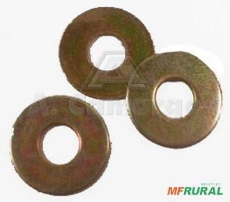 ARRUELA LISA 1/4 BICROMATIZADA 353754 6201 Imagem ARRUELA LISA 1/4 BICROMATIZADA 353754 6201