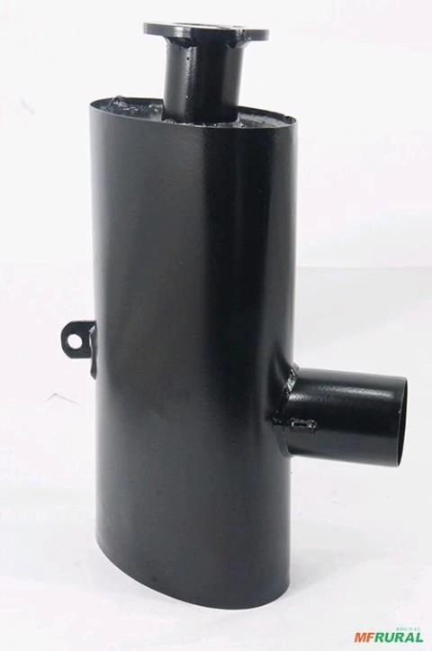 SILENCIOSO COM COLETOR VALMET-BL-88 83680600-OVAL 6857 Imagem SILENCIOSO COM COLETOR VALMET-BL-88 83680600-OVAL 6857