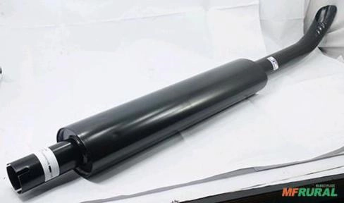 SILENCIOSO FORD-5030 A 8030 84997770-OVAL 6868 Imagem SILENCIOSO FORD-5030 A 8030 84997770-OVAL 6868