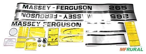 JOGO DECALQUE MF 265 NOVO - 022026 TM 265 NOVO 7922 Imagem JOGO DECALQUE MF 265 NOVO - 022026 TM 265 NOVO 7922