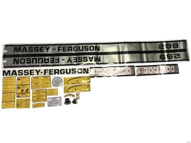 JOGO DECALQUE MF 299 SERIE 300 000 TM 299 - 300 000 7937 Imagem JOGO DECALQUE MF 299 SERIE 300 000 TM 299 - 300 000 7937