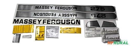 JOGO DECALQUE - MF 275 ADVANCED - T0243063 TM 275 ADV 7942 Imagem JOGO DECALQUE - MF 275 ADVANCED - T0243063 TM 275 ADV 7942