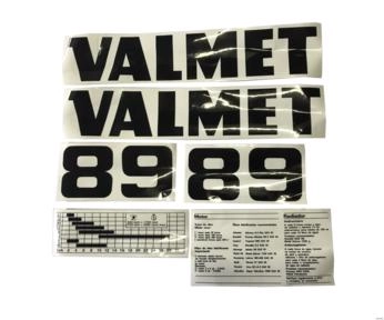 JOGO DECALQUE VALMET 68 - 234050 TM 68 7954 Imagem JOGO DECALQUE VALMET 68 - 234050 TM 68 7954