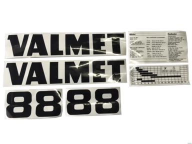 JOGO DECALQUE - VALMET 88 - 234060 TM 88 7956 Imagem JOGO DECALQUE - VALMET 88 - 234060 TM 88 7956