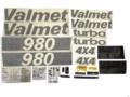 JOGO DECALQUE - VALMET 980 - 4 X 4 - 80271600 TM 980 7958 Imagem JOGO DECALQUE - VALMET 980 - 4 X 4 - 80271600 TM 980 7958